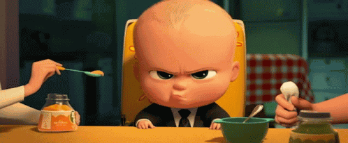 Angry Boss Baby GIF