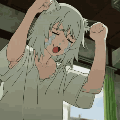 Angry Cat Girl GIF