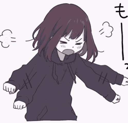 Angry Chibi GIF