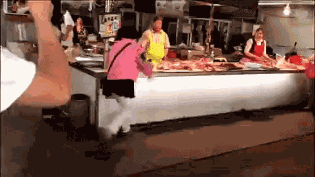 Angry China Lady Angry But Weak GIF
