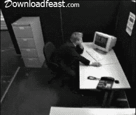 Angry Computer GIF