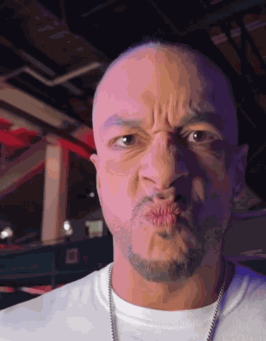 Angry Damian Priest Funny Goofy Face GIF