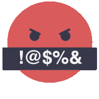 Angry Emoji Bad Language Emoji Sticker