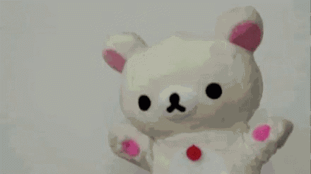 Angry Eyes Teddy Bear GIF