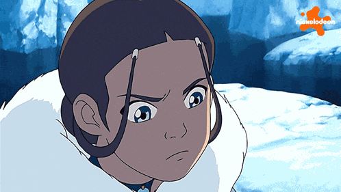 Angry Katara GIF