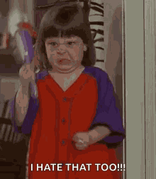 Angry Little Girl Annoyed GIF