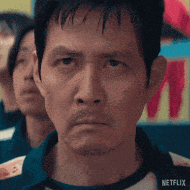Angry Look Seong Gi-hun GIF