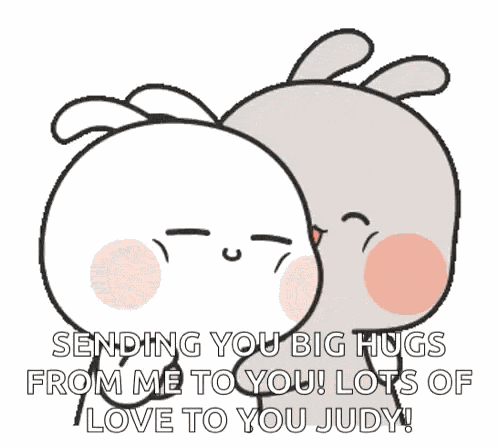 Anh Thien Be Heo Chuppy Bunny GIF