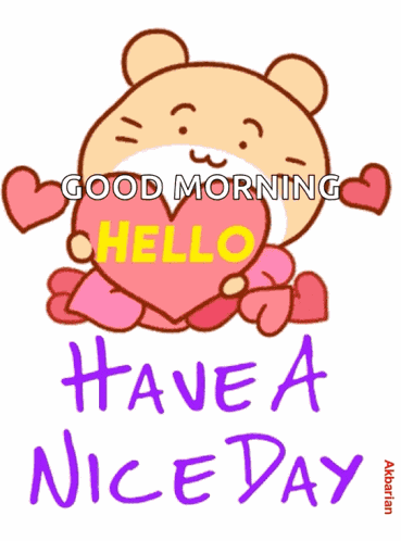 Animated Greeting Card Have A Nice Day GIF