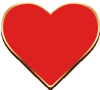 Animated Heart Heart Sticker