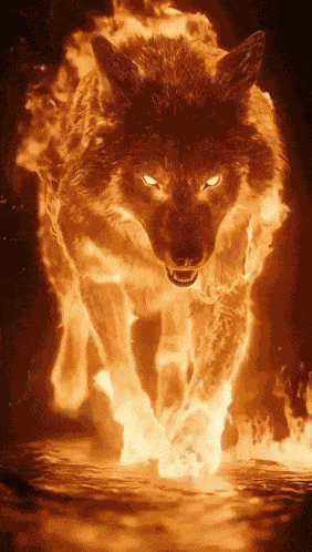Animated Wolf Blindwolf GIF