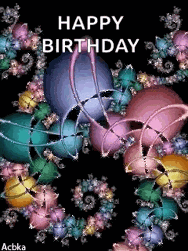 Animation Happy Birthday GIF