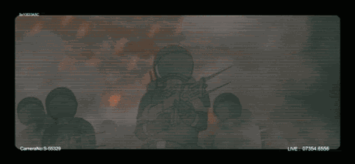 Animatrix Soldier GIF