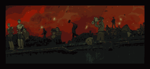 Animatrix War Animation GIF