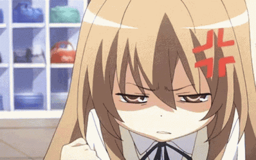 Anime Angry GIF