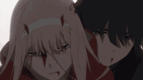 Anime Back Hug GIF