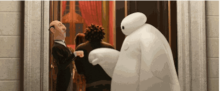 Anime Baymax GIF