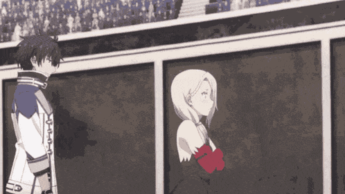 Anime Boyfriend And Girlfriend GIF