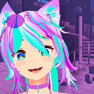 Anime Cat Girl GIF