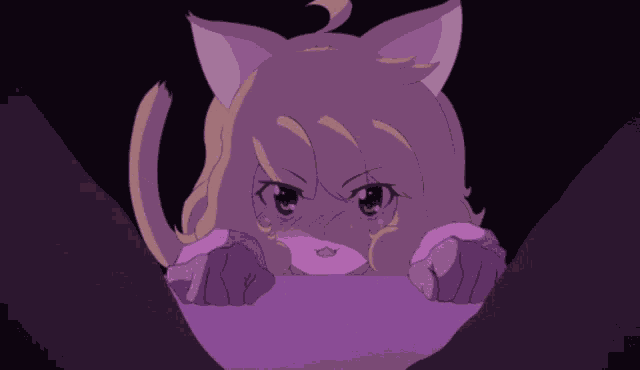 Anime Catgirl GIF