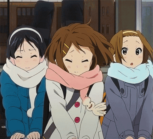 Anime Cold Anime Winter GIF