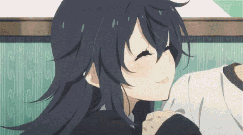 Anime Cuddle GIF