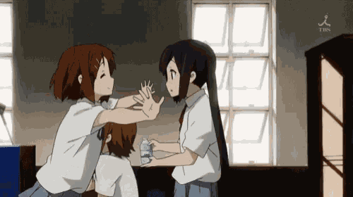 Anime Cuddle GIF