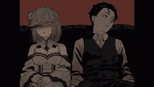 Anime Depressed Subaru GIF