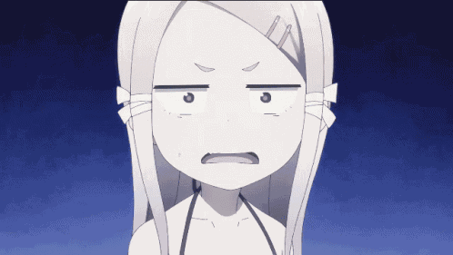 Anime Disgusted Ajisai GIF