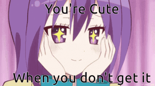 Anime Dont Get It GIF
