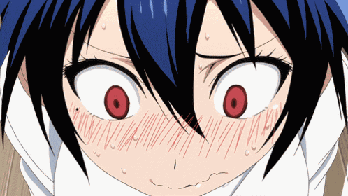 Anime Girl Blush Meikoiu GIF