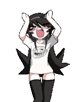 Anime Girl Dance Anime Dance Sticker