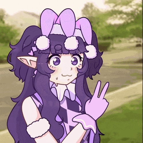 Anime Girl Jester GIF