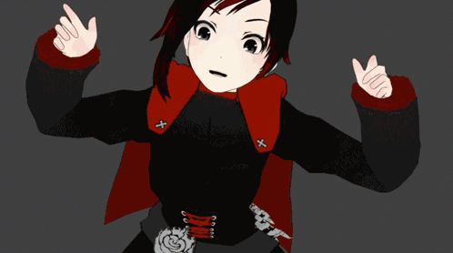 Anime Girls Rapping Rwby Rap GIF