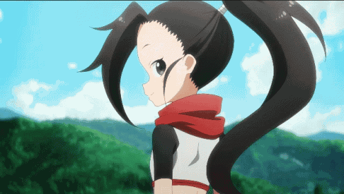 Anime Happy Tsubaki GIF