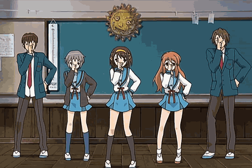 Anime Haruhi GIF