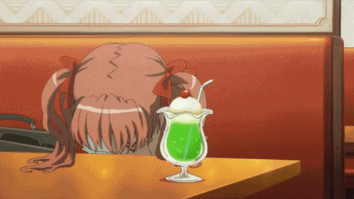 Anime Headesk GIF