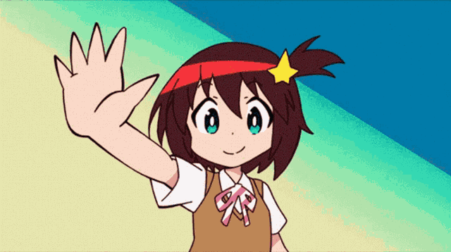 Anime High Five GIF