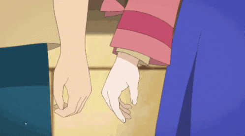 Anime Holding Hands GIF