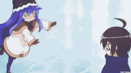 Anime Hug Hug GIF