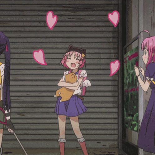Anime Hug GIF