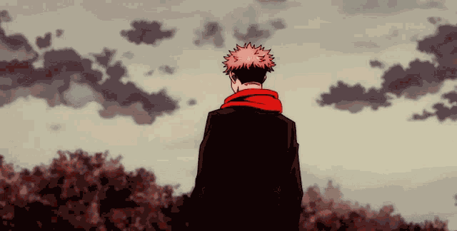 Anime Jujutsu Kaisen Yuji GIF