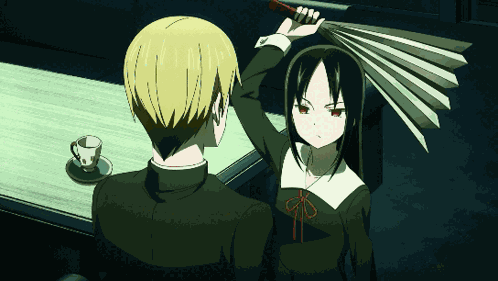 Anime Kaguya Sama GIF