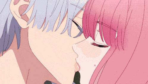 Anime Kiss GIF