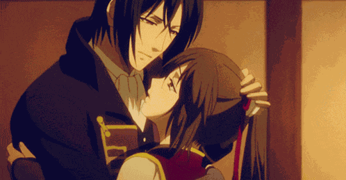 Anime Kiss GIF
