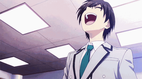 Anime Laugh GIF