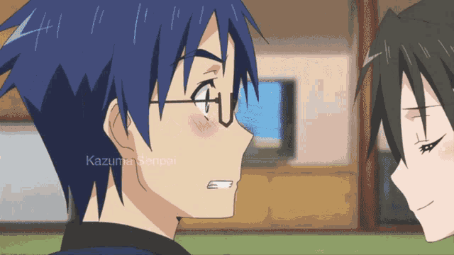 Anime Nuzzle GIF