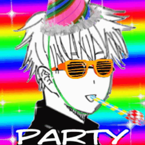 Anime Party GIF