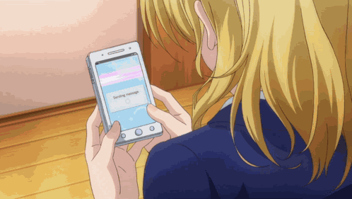 Anime Phone GIF