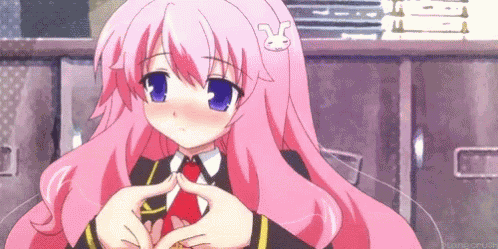 Anime Pink GIF